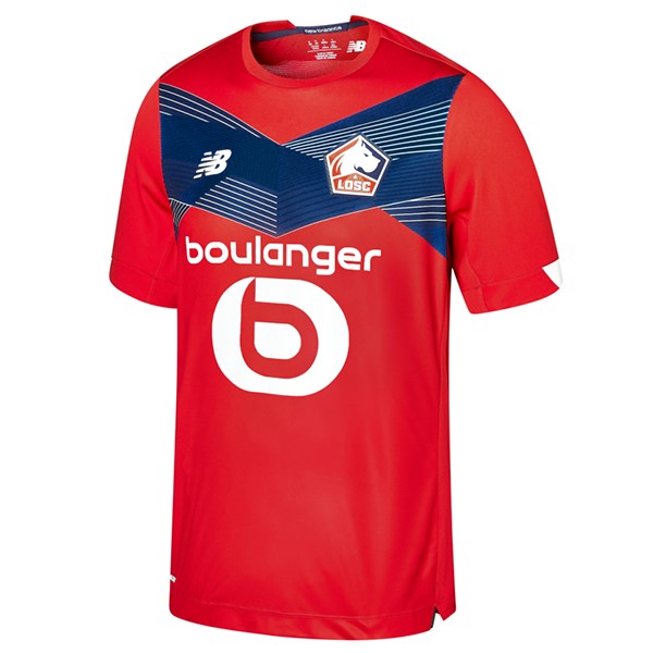Tailandia Camiseta Lille Primera equipo 2020-21 Rojo